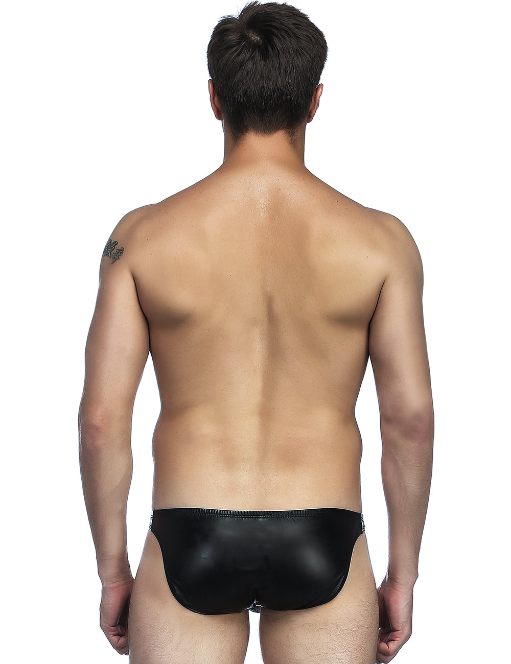 Patent leather briefs men's wetlook boxer shorts men's underwear S/M/L/XL - MP004