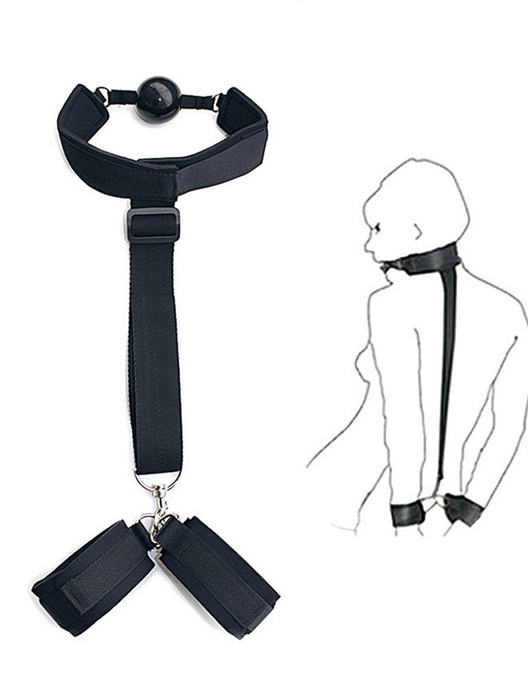 3-piece SM bondage set, position aid, bondage set, toys, sex toys, extreme restraints