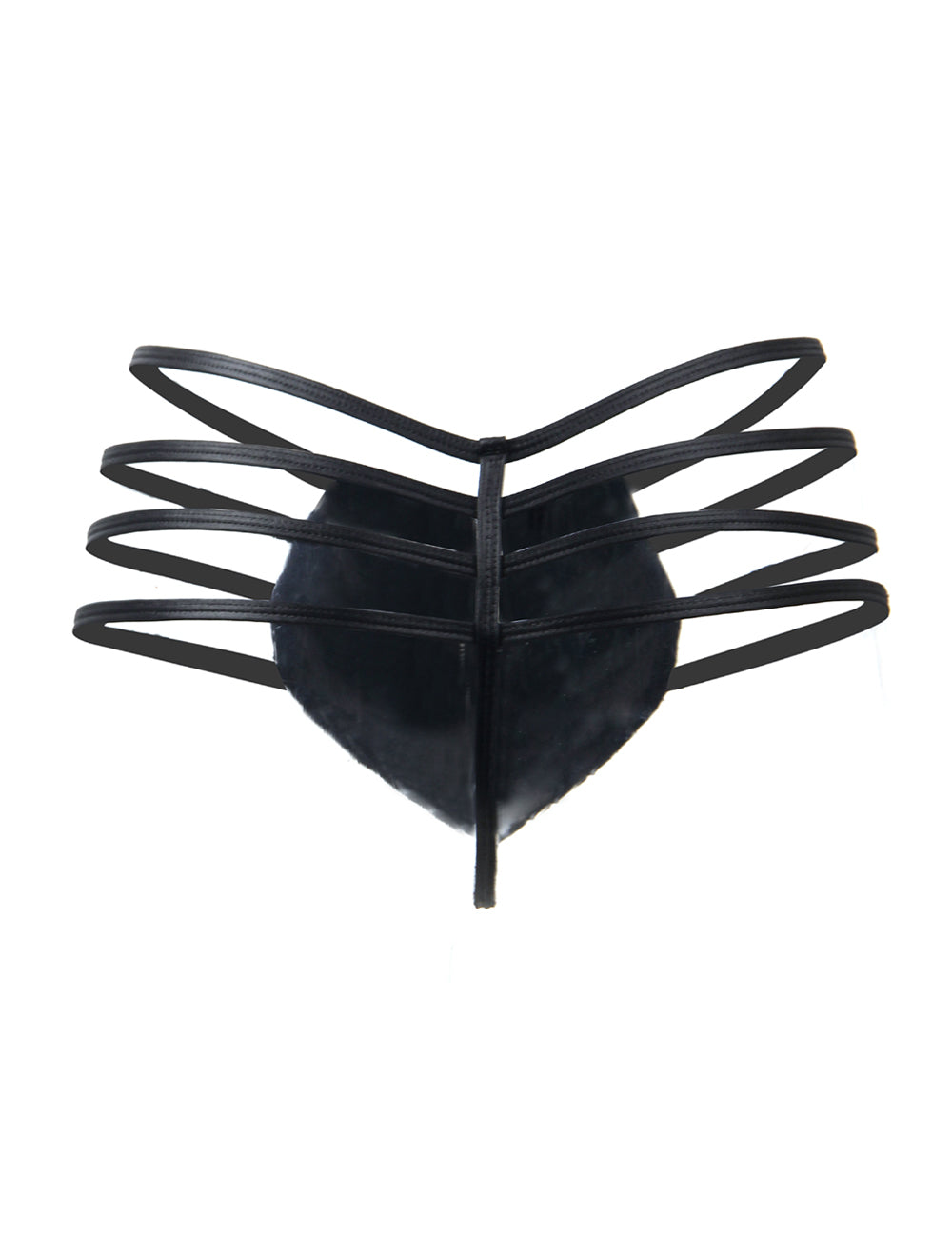 Zipper String Herren Riemen Tanga Slip Wetlook Männer Unterwäsche M/L - MP068-1