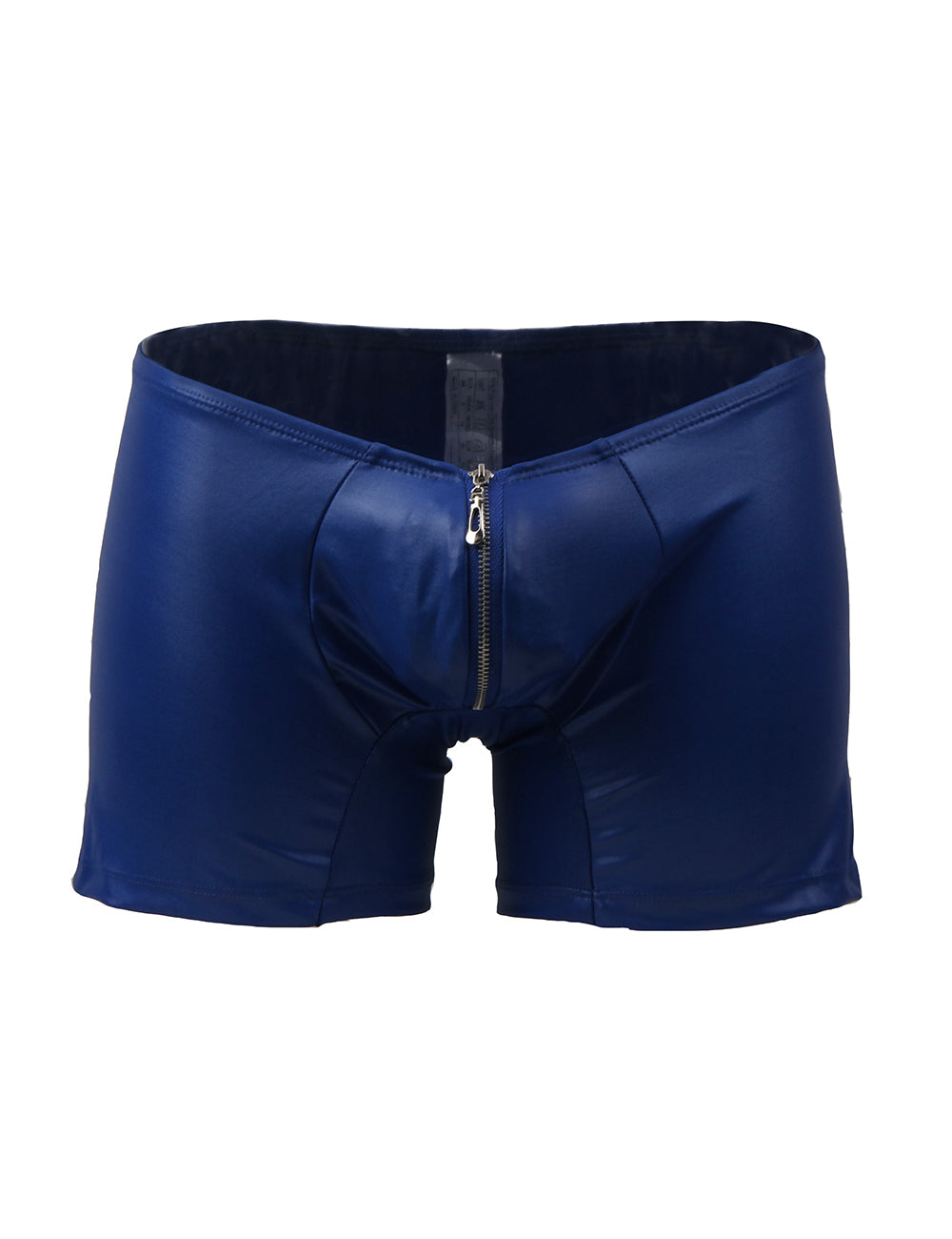 Boxershorts Zipper Wetlook Boxer Shorts Herren Slip Männer Hose Unterwäsche S/XL - MP069