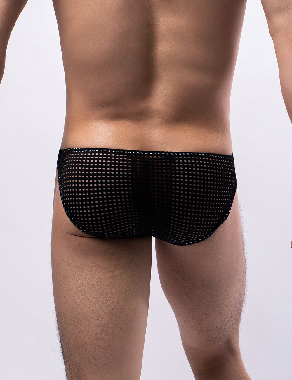 Underpants Transparent Mesh Briefs Fishnet Micro Underwear Gay M/L - MP261-1