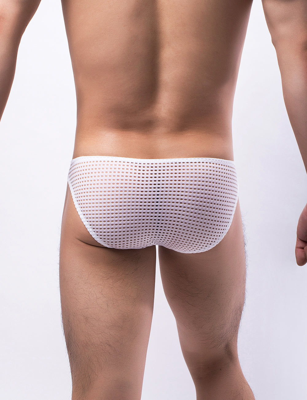 Underpants Transparent Mesh Briefs Fishnet Micro Underwear Gay M/L - MP261-1
