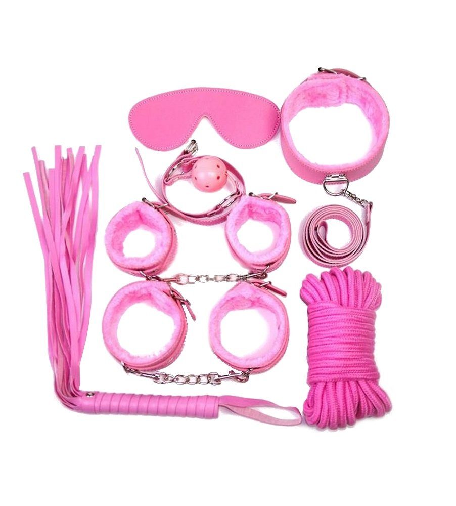 Domina SM Bondage Set Restraint Set Toys Sex Toy Extreme Restraints - C80689
