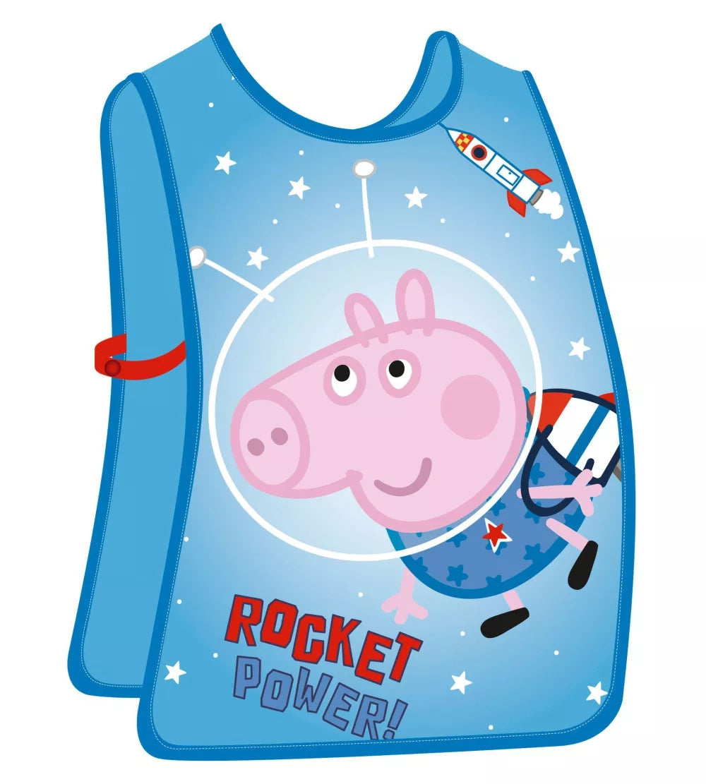 Peppa Wutz Schorsch Malschürze Kinder Malmantel Malkittel Schule Basteln Kunst 46cm - ADX15310PP