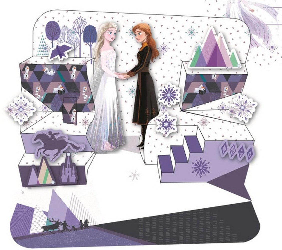 Children's 3D greeting card birthday invitation card Frozen Spiderman Minnie Mouse