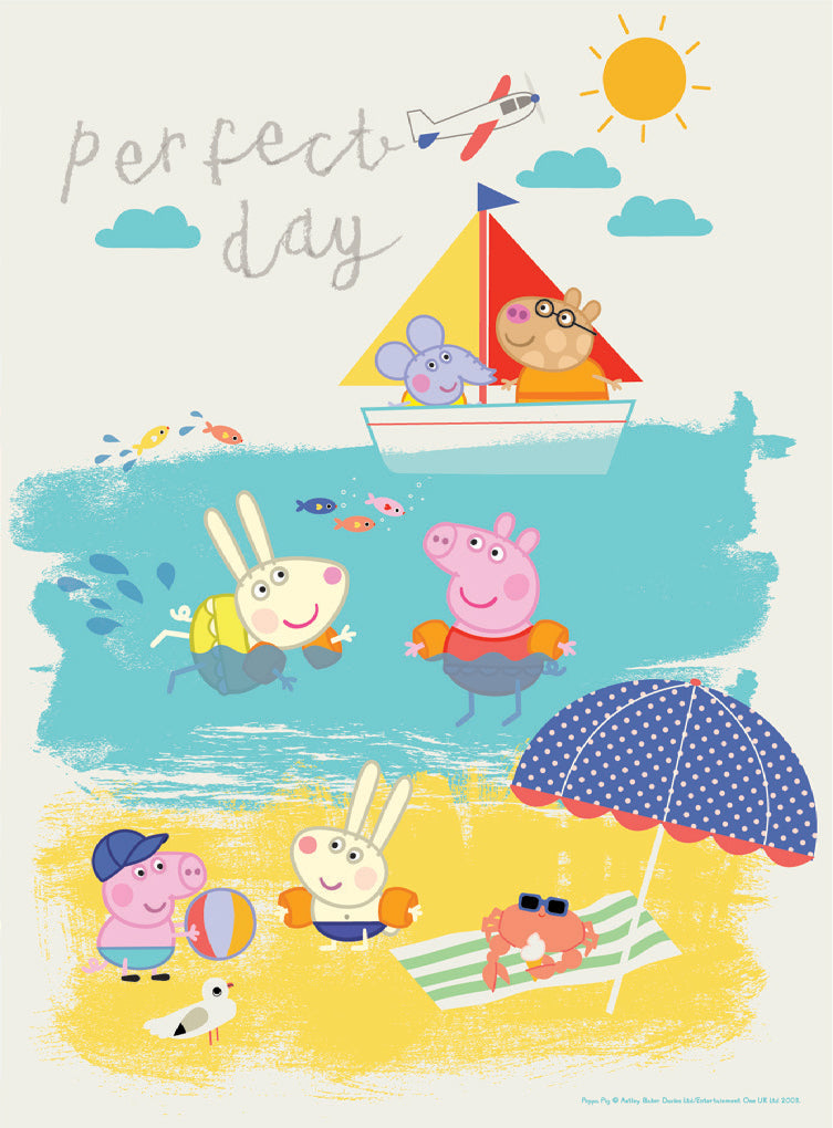 Children's puzzle Peppa Pig Beach Party 24 pieces for children from 3 years
