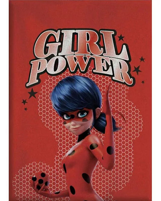 Miraculous Ladybug Girl Power Fleece Blanket Warm Cuddly Blanket Baby Blanket 140x100cm