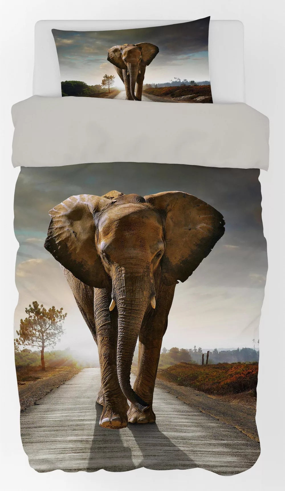 Safari Tiere Wendebettwäsche Bettwäsche Set Bettbezug 140×200cm