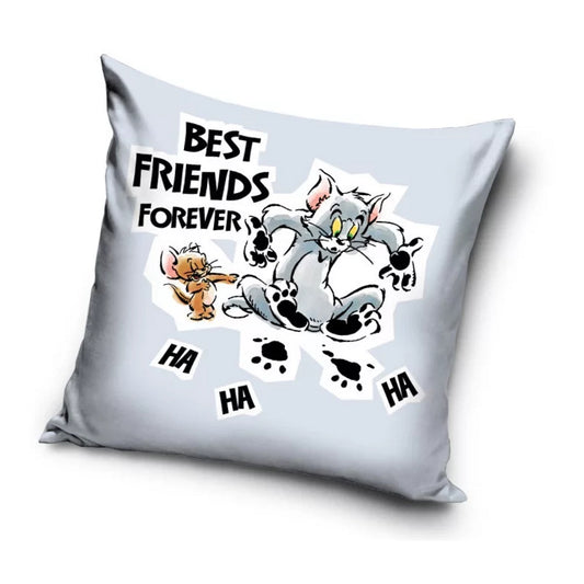 Tom & Jerry Pillowcase Grey Pillow Cover Cushion Cover 40x40cm
