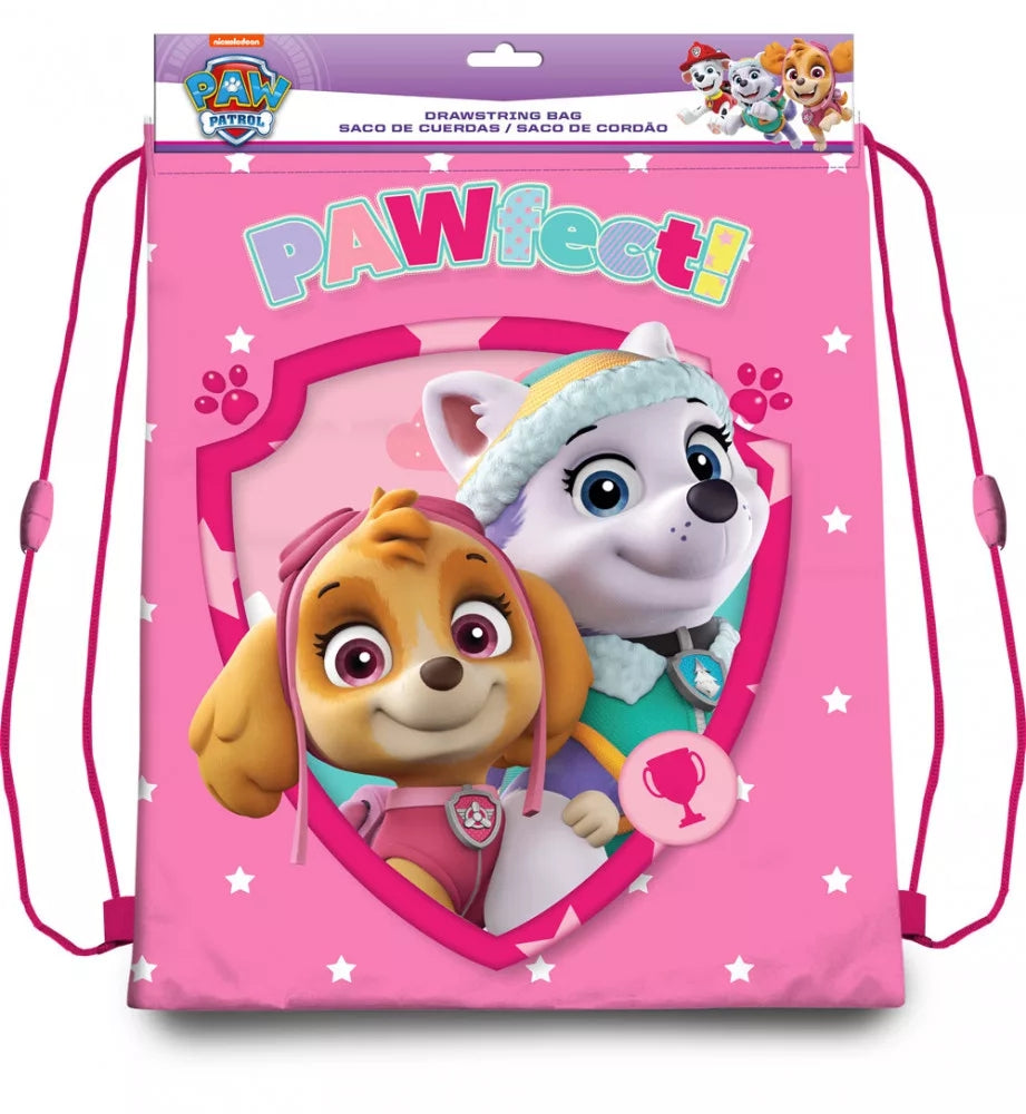 Paw Patrol Gym Bag Shoe Bag Frozen Shoulder Bag School 40x30cm