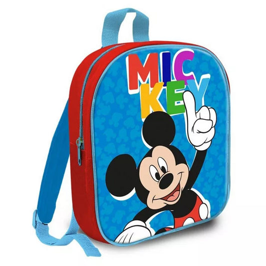 Disney Mickey Mouse Backpack Kindergarten Childminder Children's Bag 29cm - EWA30016MK