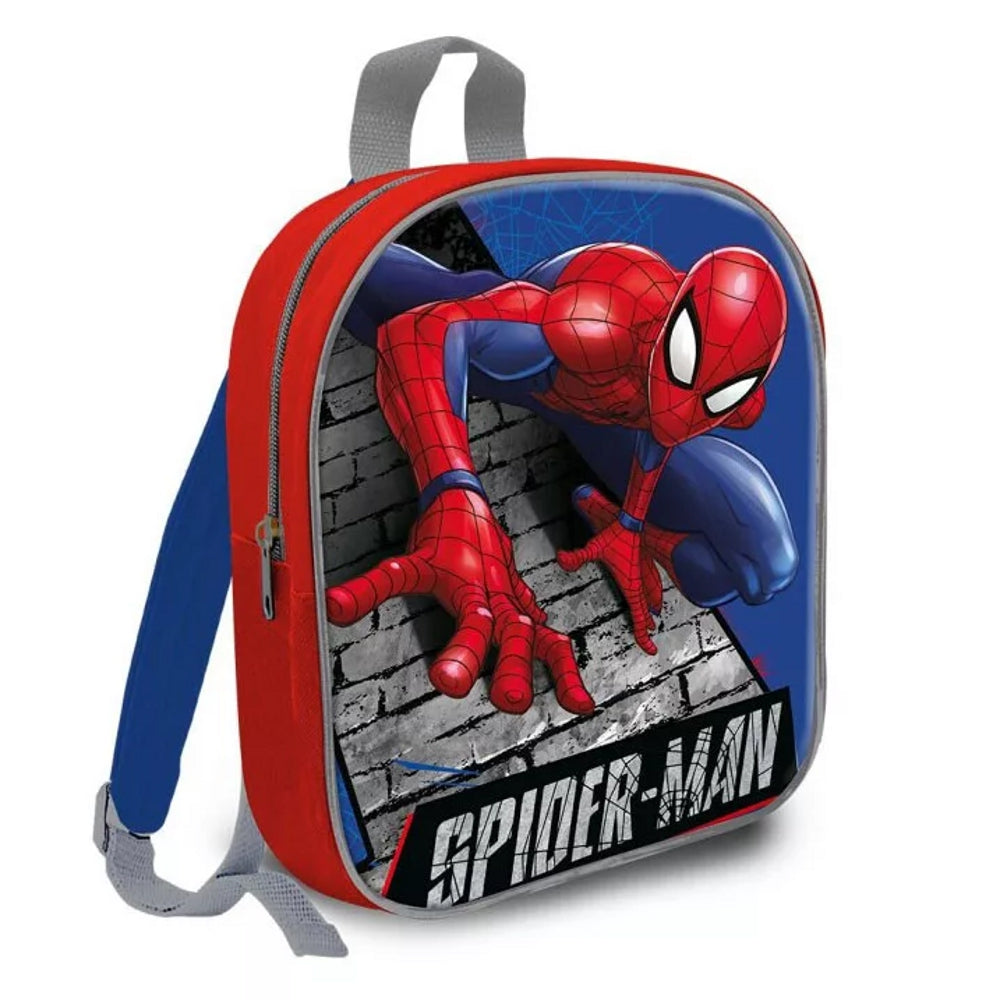 Marvel Spider-Man Rucksack Kindergarten Tagesmutter Kinder Tasche 29cm - EWA50015SP