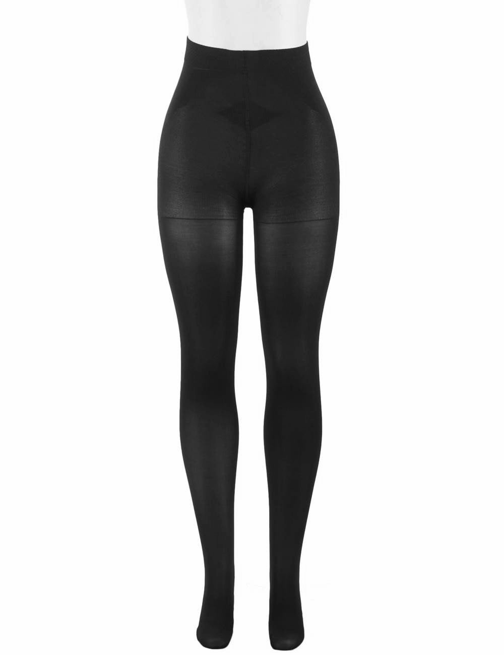 Compression Leggings Tights Black for Women Leg Shaping SM 36 38 - H3479