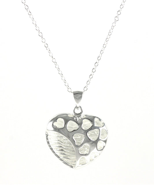 Fashion women's apple heart necklace with pendant gift set Ø 25mm