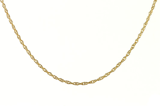Double anchor chain gold necklace pendant jewelry set gold-plated yellow gold Ø 2mm