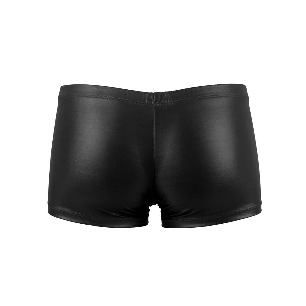 Herren Slip Lack Leder Wetlook Schwarz Männer Fetisch Boxershorts Gogo M/L/XL - MP006 - MP264