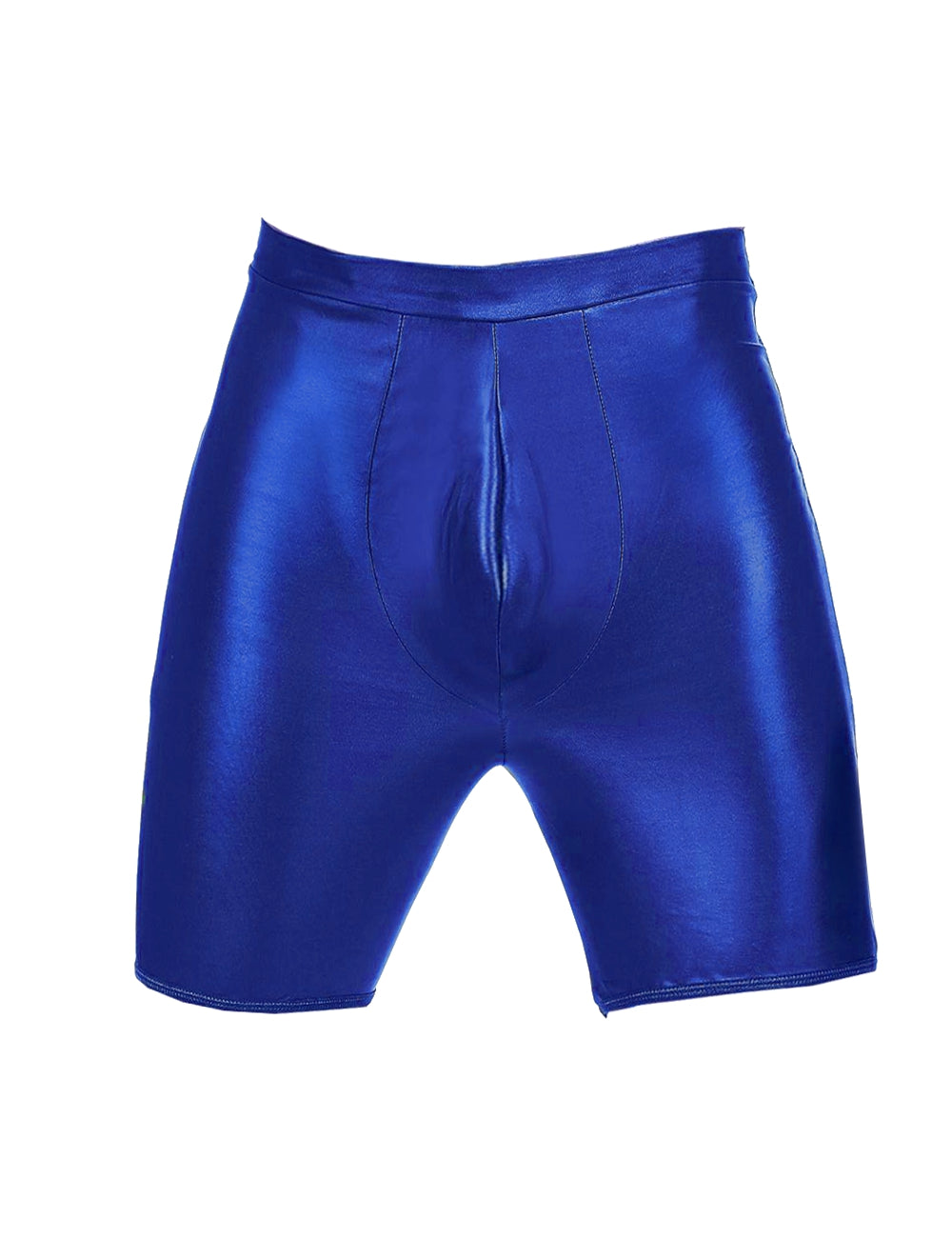 Sexy Leder Shorts Herren Enge kurze Hose Popo Offen Unterwäsche Dessous L/XL - MP064-1