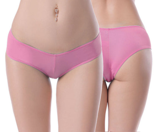 Women's Brazilian Basic Pants Pink Underwear Gogo Panty Lingerie S/M
