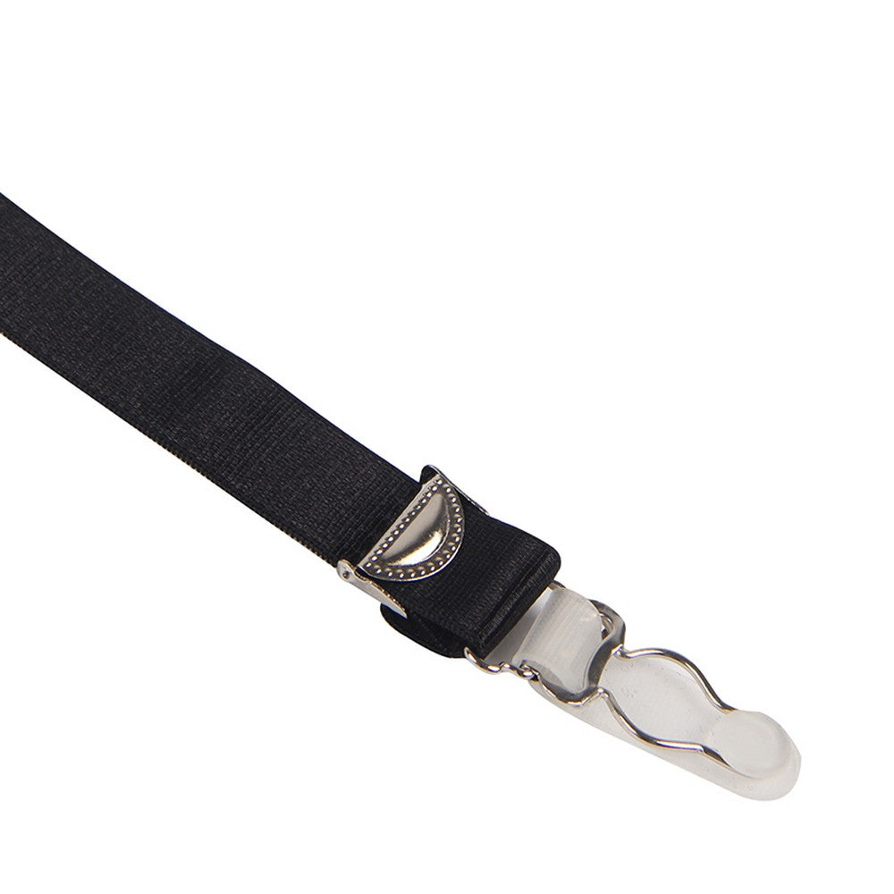 Garter Belt Corset Suspender Belt Lingerie Black String Gogo S/XL - P5196-1