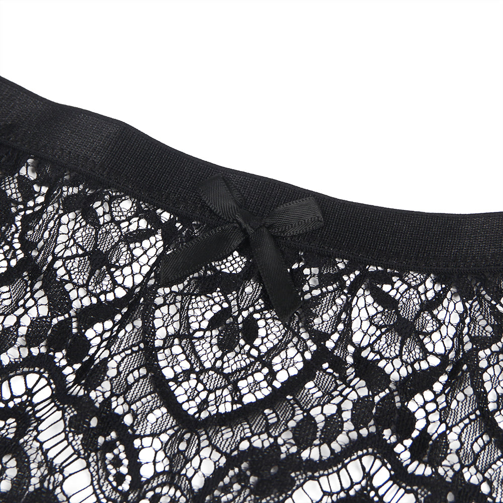 Garter Belt Fringe Underwear Suspender Belt Lingerie Suspenders S/XL - P5206-1