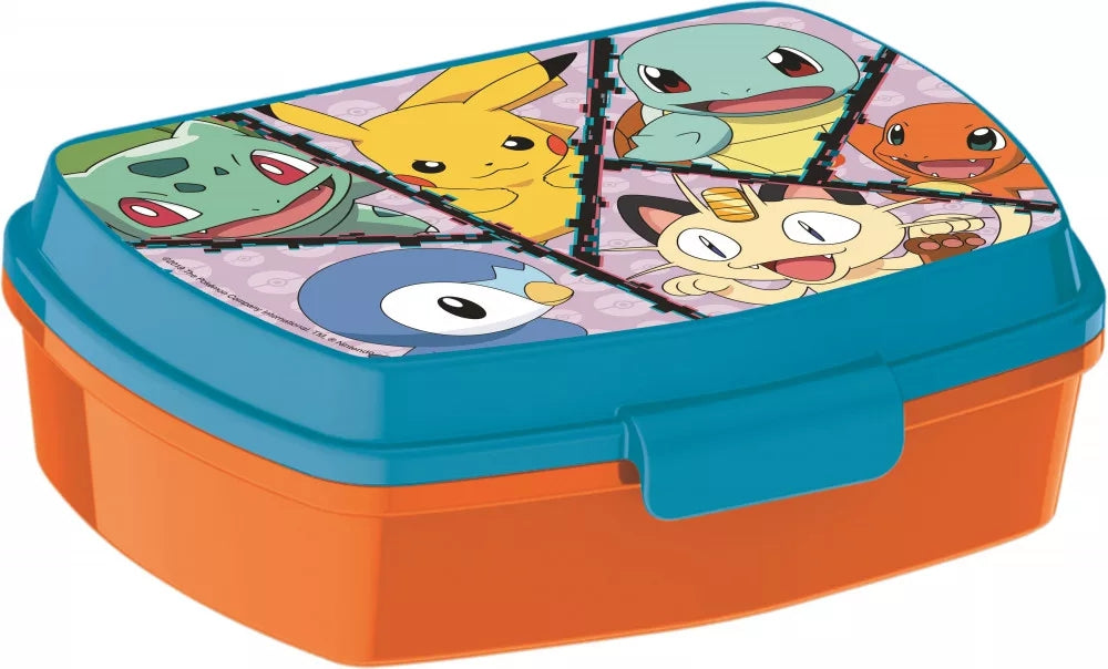 Stor lunch box Disney Marvel sandwich lunch box set school children 16x12cm - STF18974