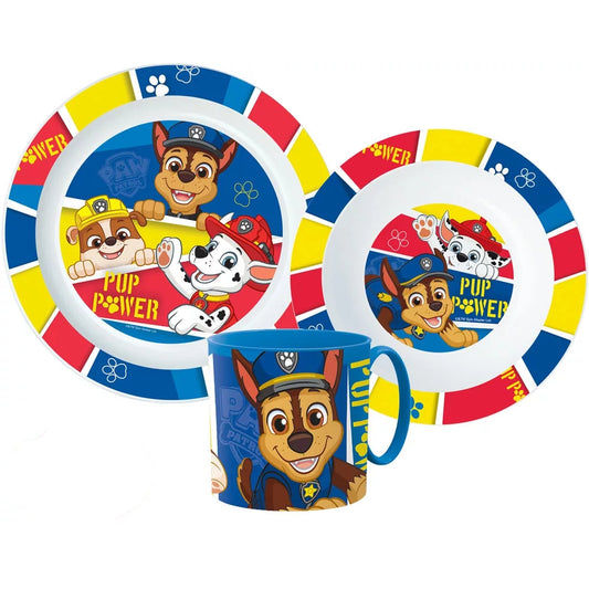 Paw Patrol Friends Breakfast Set Toddler Tableware Cutlery Set Kindergarten