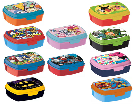 Stor lunch box Disney Marvel sandwich lunch box set school children 16x12cm - STF18974