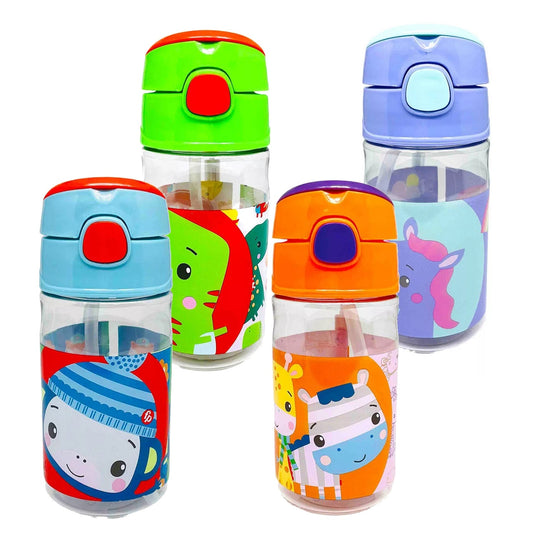 Fisher-Price Drinking Bottle Dino Children Animals Breakfast Toddler Kindergarten 400ml