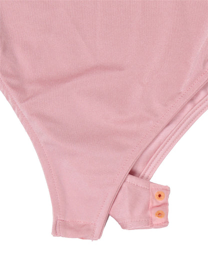 Damen Body Unterwäsche Transparent mit Spitze Fransen Fashion Rundhals S/M/L/XL - R80472, R81316-2