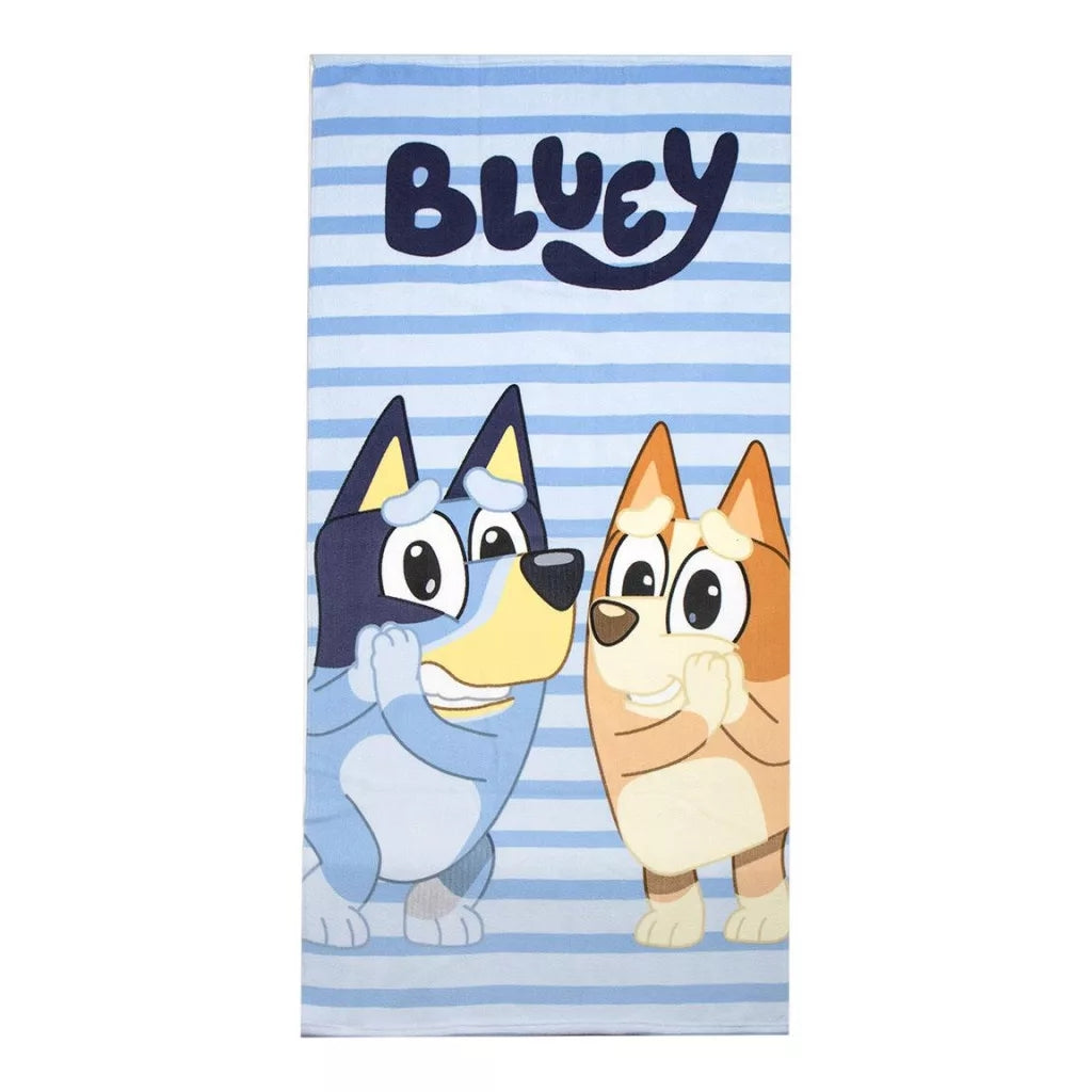 Strandtuch Bluey Hunde Handtuch Badetuch Fast Dry Duschtuch XXL 70x140cm - CEP2200010384