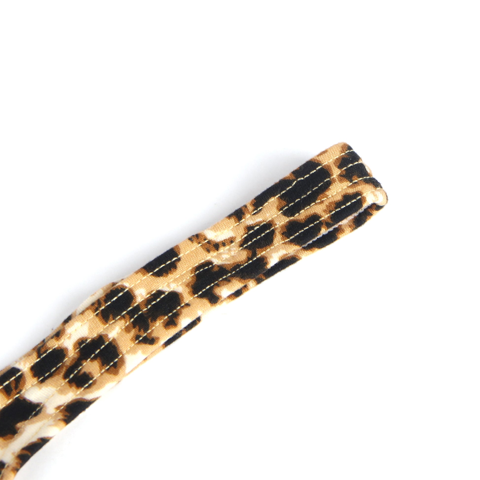 Herren String Leopardenmuster Braun-Beige MP231-2 mit schwarzem Animal-Print, enge Passform