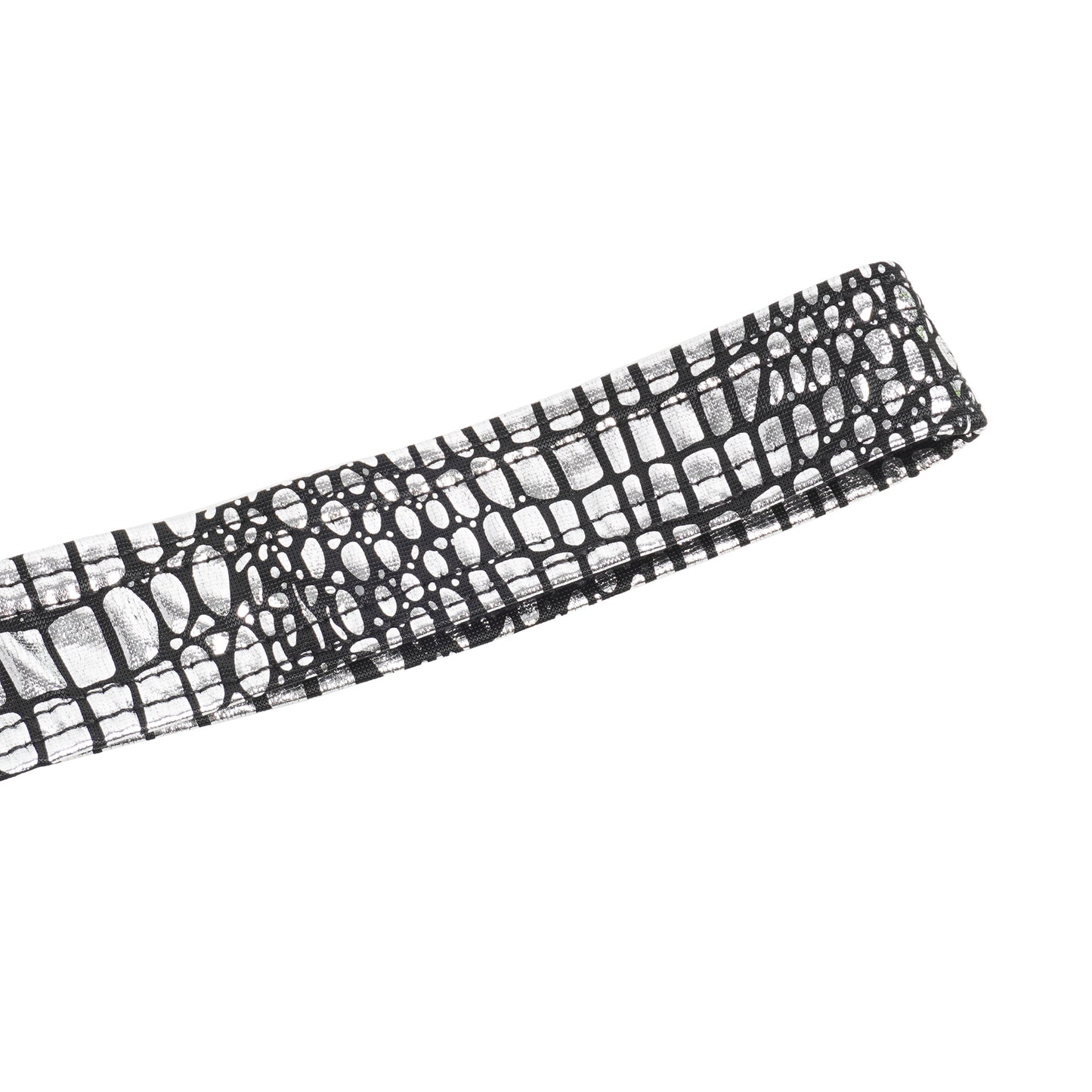 Herren String Tanga im Schlangenmuster-Lack-Wetlook, elastischer Sitz, bequemer Tragekomfort, Größen M/L/XL