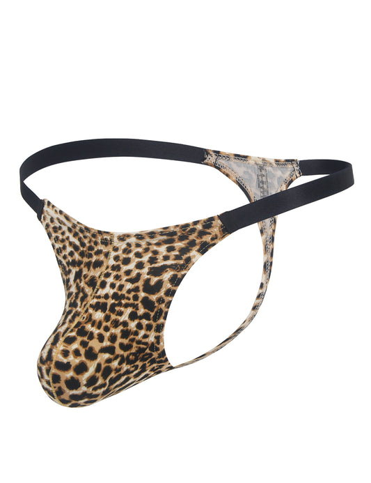 Leoparden Print Herren Tanga String Unterwäsche Designer Leo Print - MP308-1