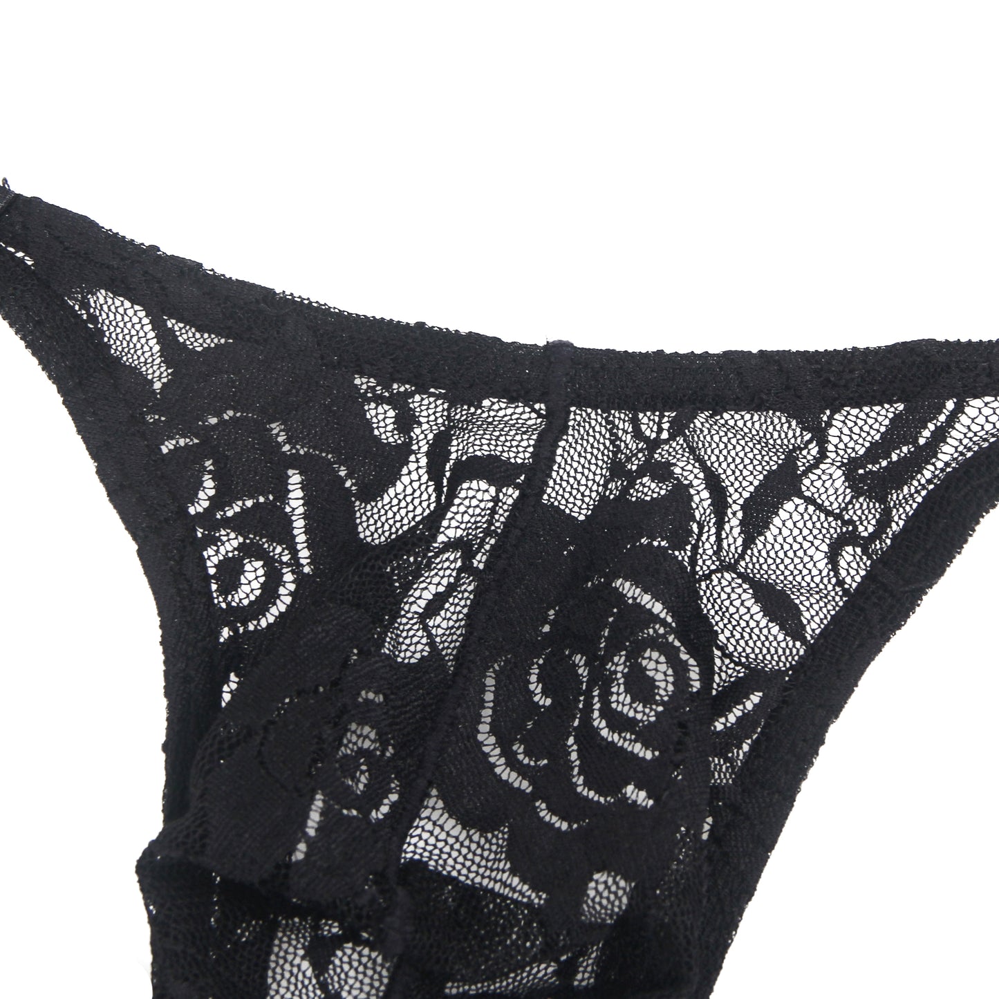 Transparenter Tanga aus Spitze für Herren mit Blumenprint - Sexy Unterwäsche von Lau Fashion - MP308