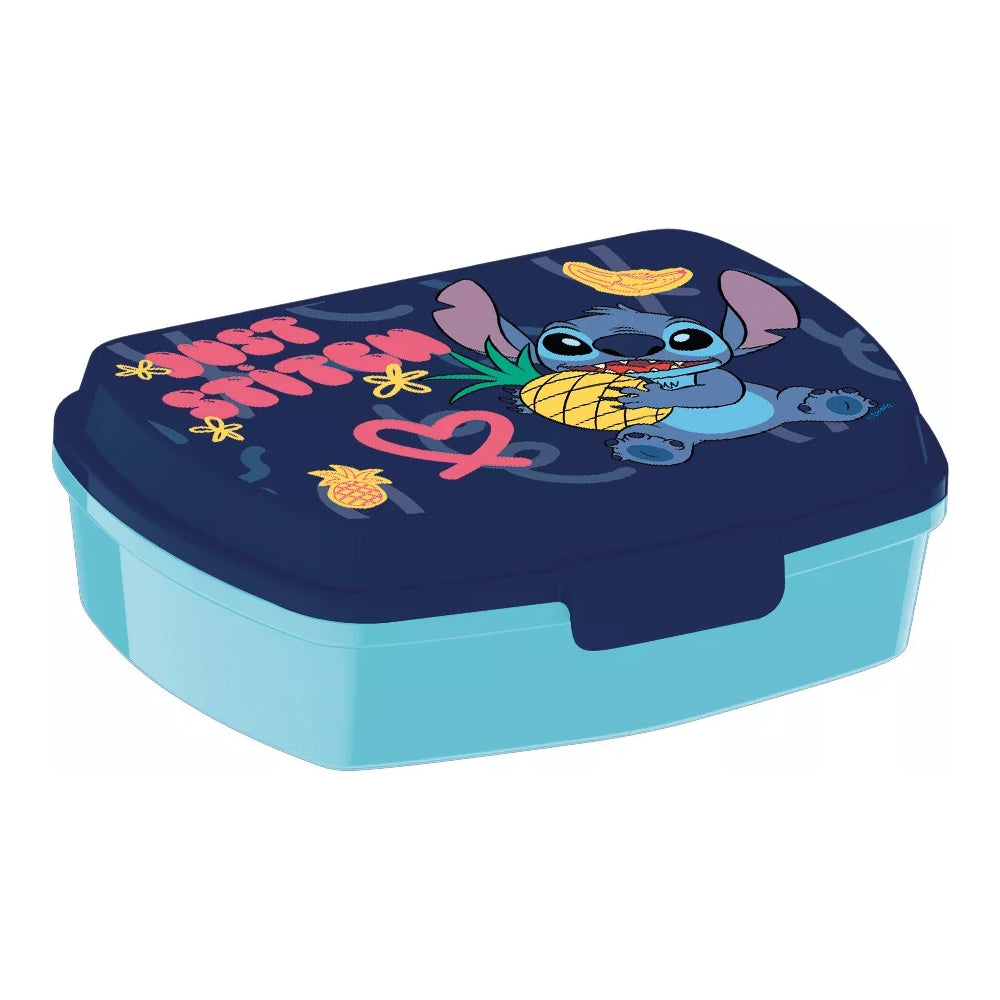 Lilo & Stitch Stor Brotdose Brotbüchse Sandwich Lunchbox Schule Kinder 16x12cm - STF75074